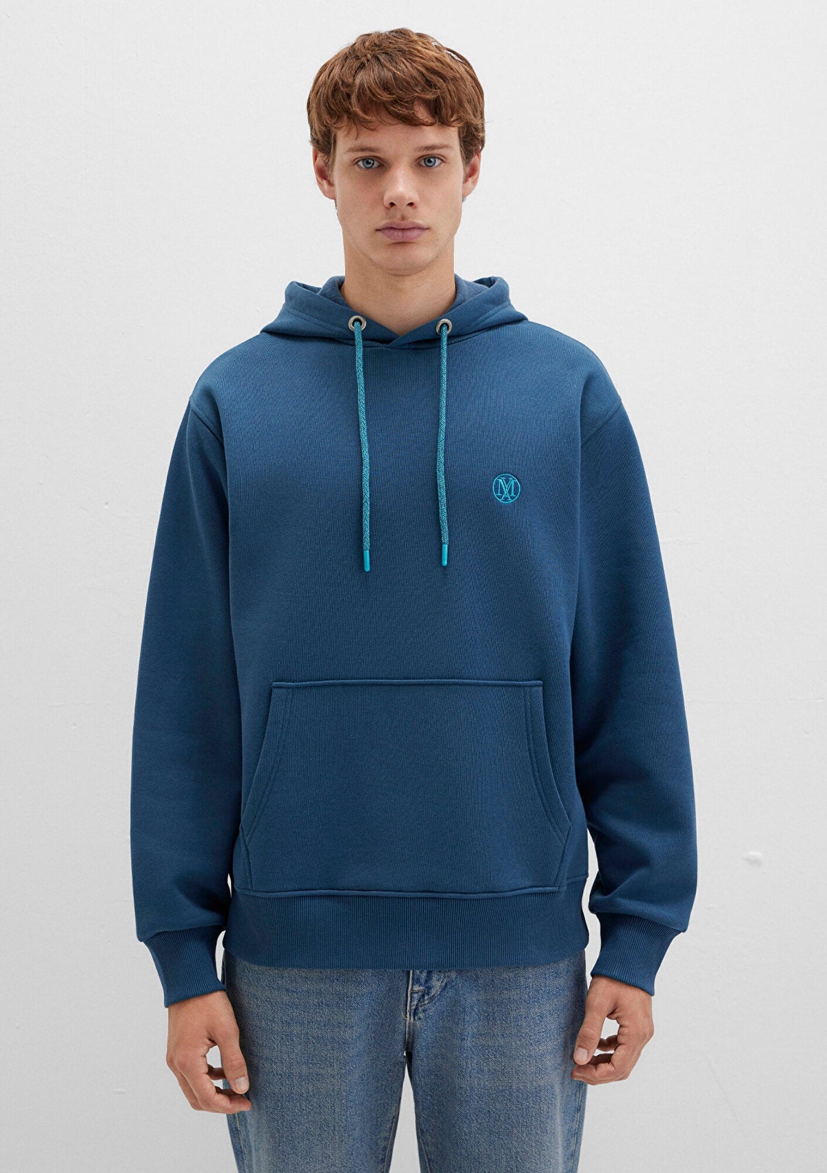 Mavi Logo Embroidered Hooded Mavi Sweatshirt