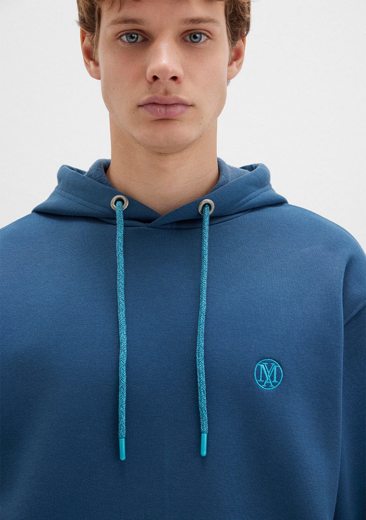 Mavi Logo Embroidered Hooded Mavi Sweatshirt