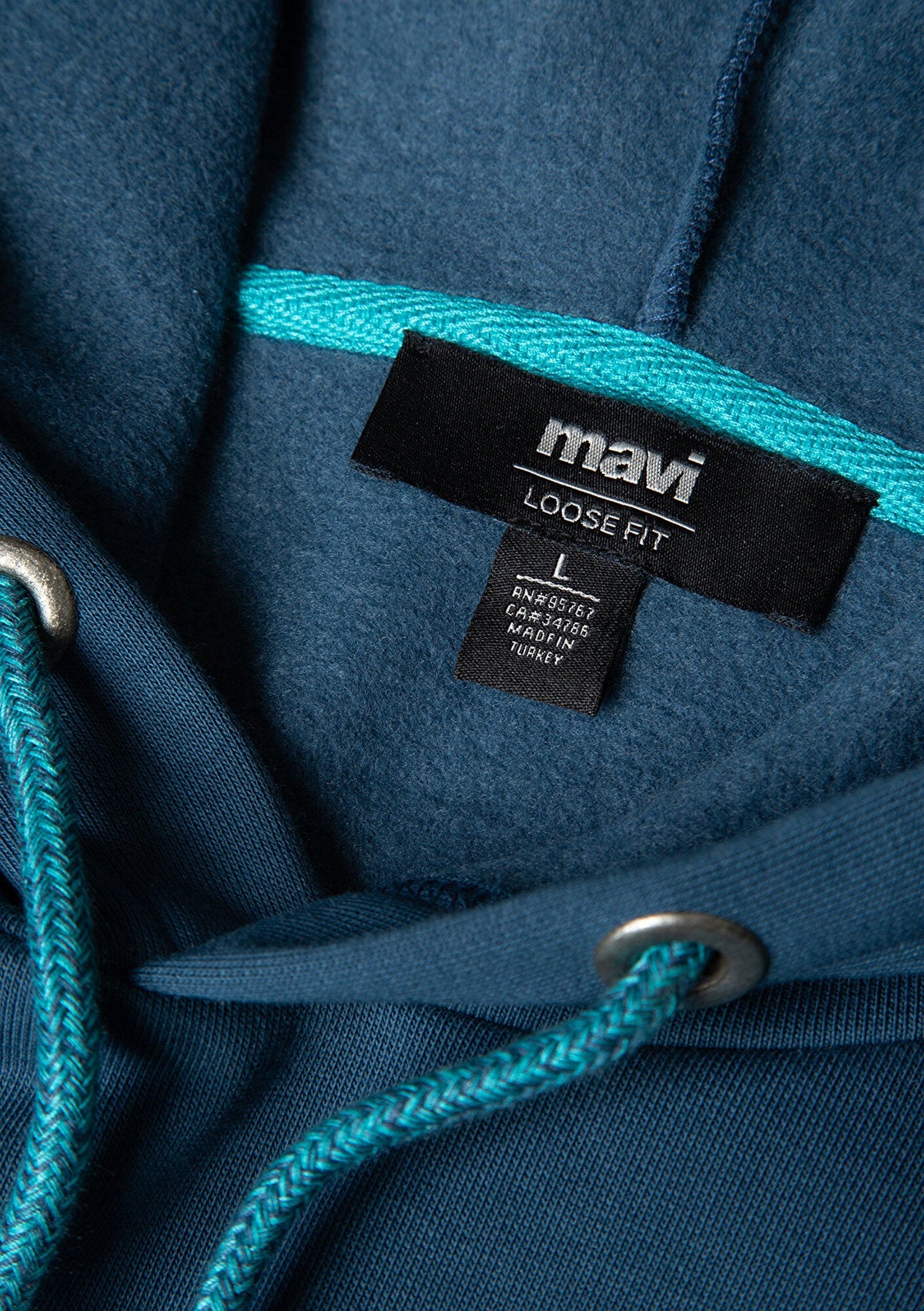 Mavi Logo Embroidered Hooded Mavi Sweatshirt
