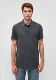 Collar Detailed Grey Polo