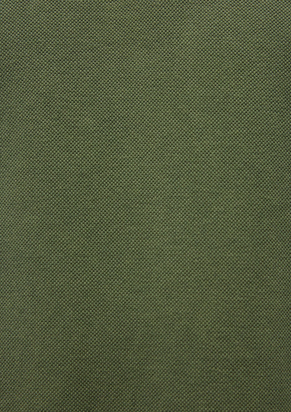 Collar Detailed Green Polo