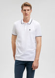Collar Detailed White Polo