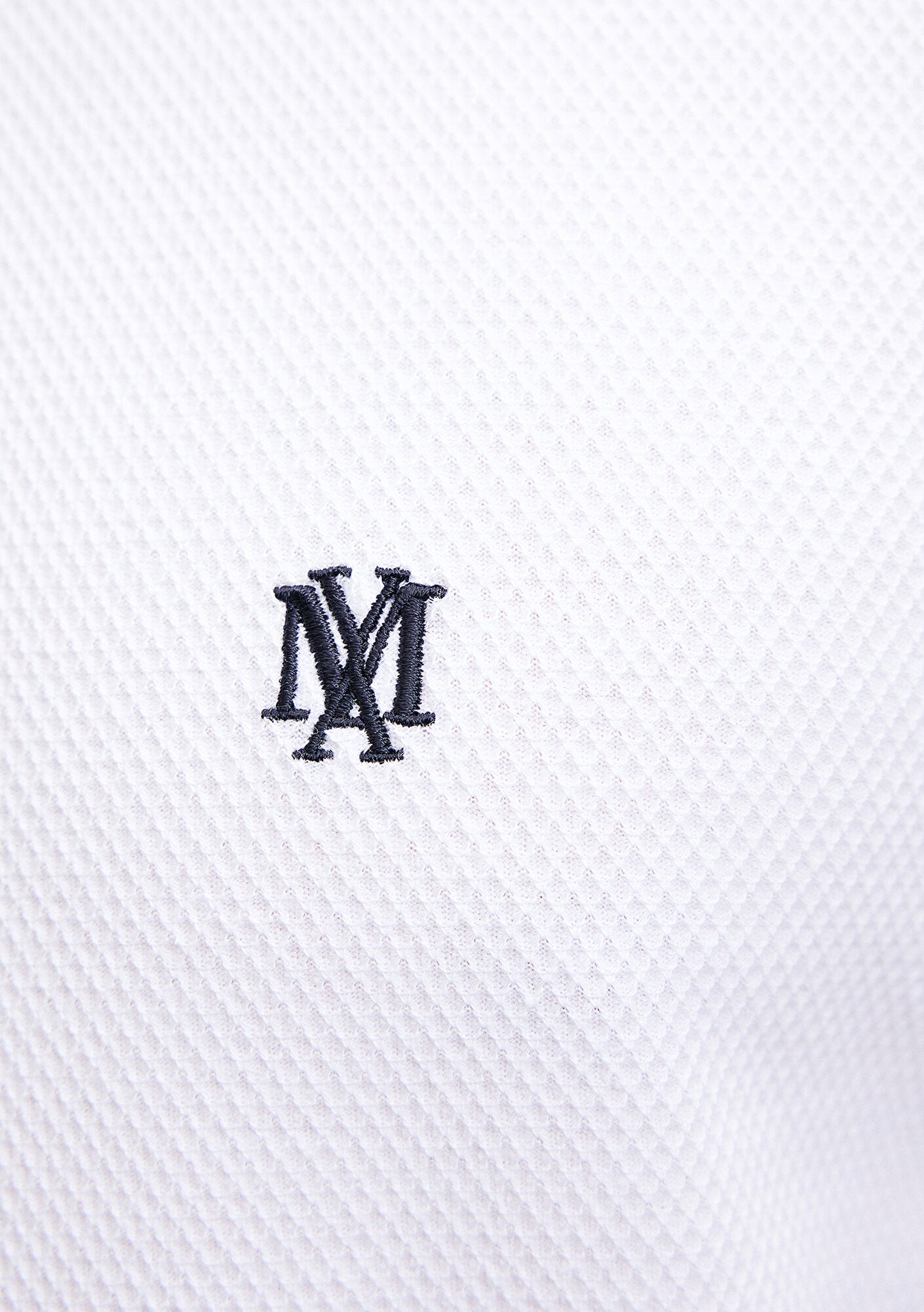 Collar Detailed White Polo