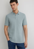Blue Modal Polo T-Shirt