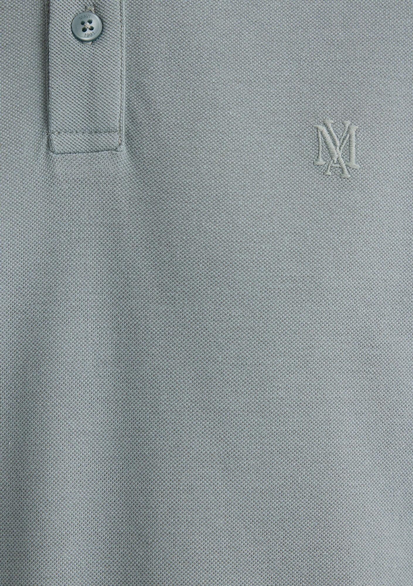 Blue Modal Polo T-Shirt