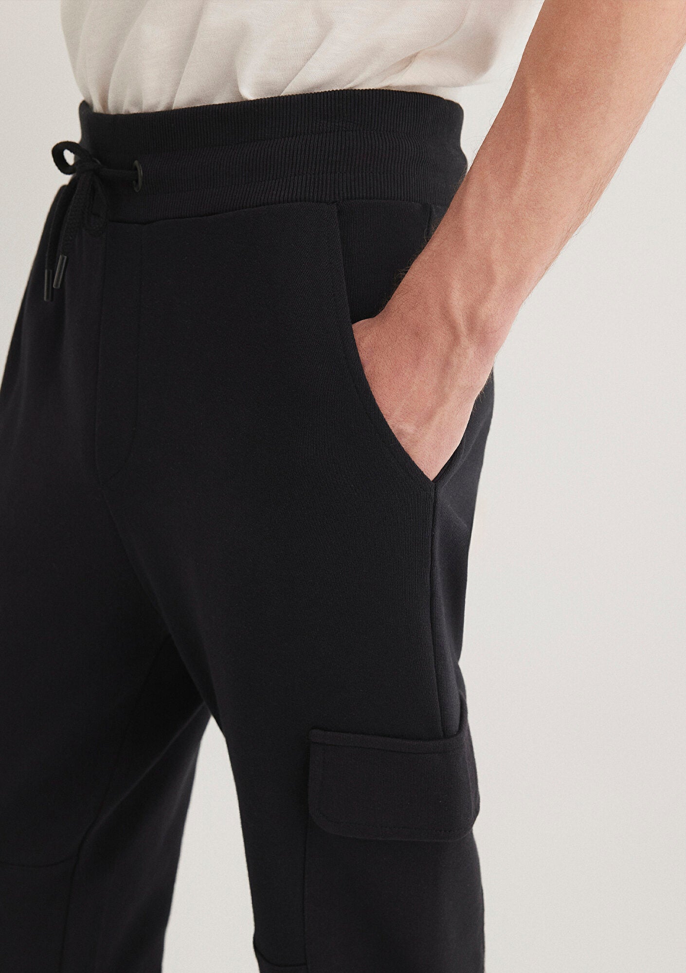 Black Knit Pants