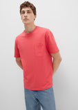 Crew Neck Pink Basic T-Shirt