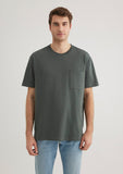 Green T-shirt with Pocket Detail