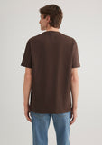 Brown T-shirt with Pocket Detail