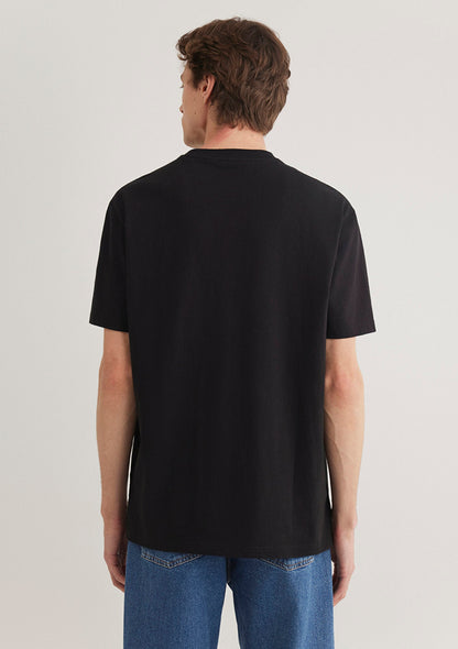 Crew Neck Black Basic T-Shirt