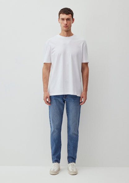 Crew Neck White Basic T-Shirt