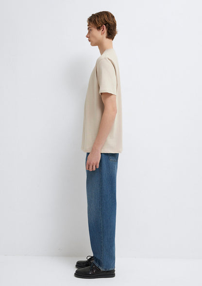 Beige Basic T-Shirt