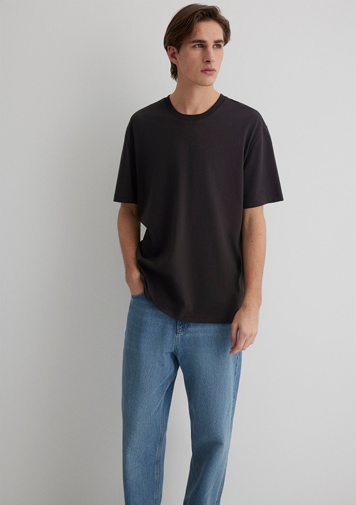 Brown Basic T-Shirt