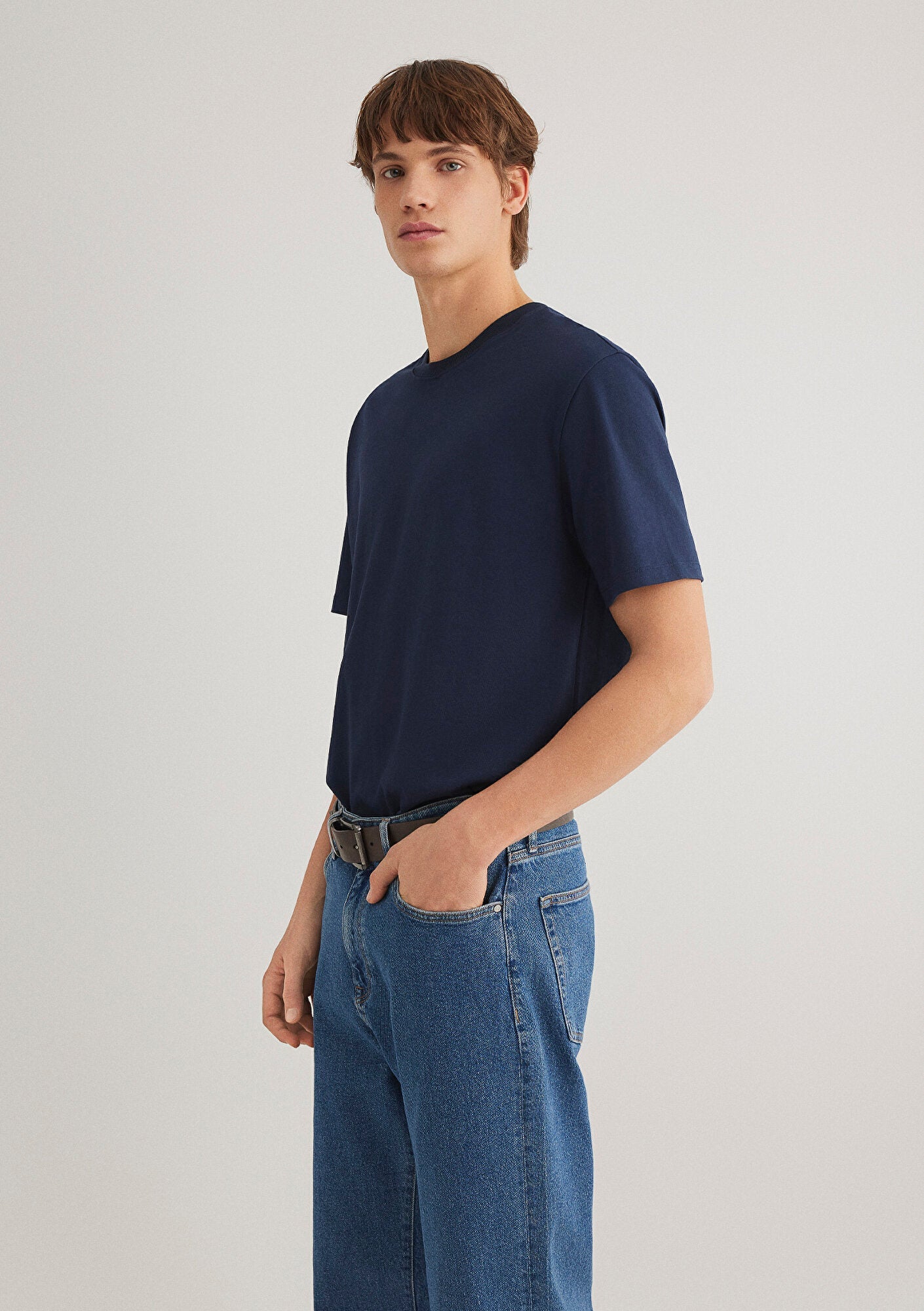 Navy Basic T-Shirt
