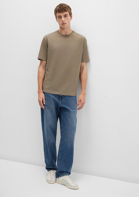 Khaki Basic T-Shirt
