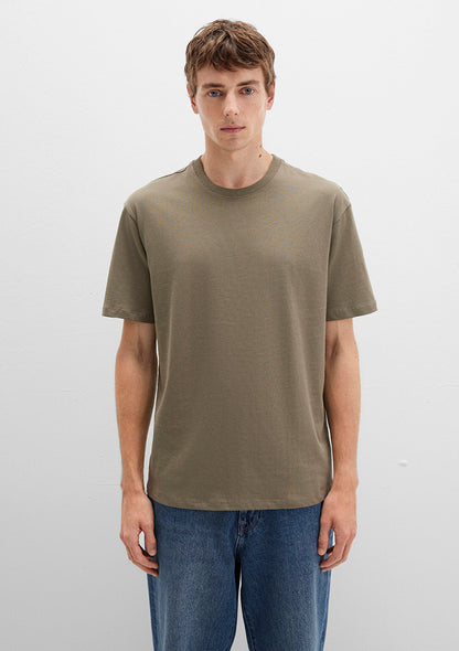 Khaki Basic T-Shirt