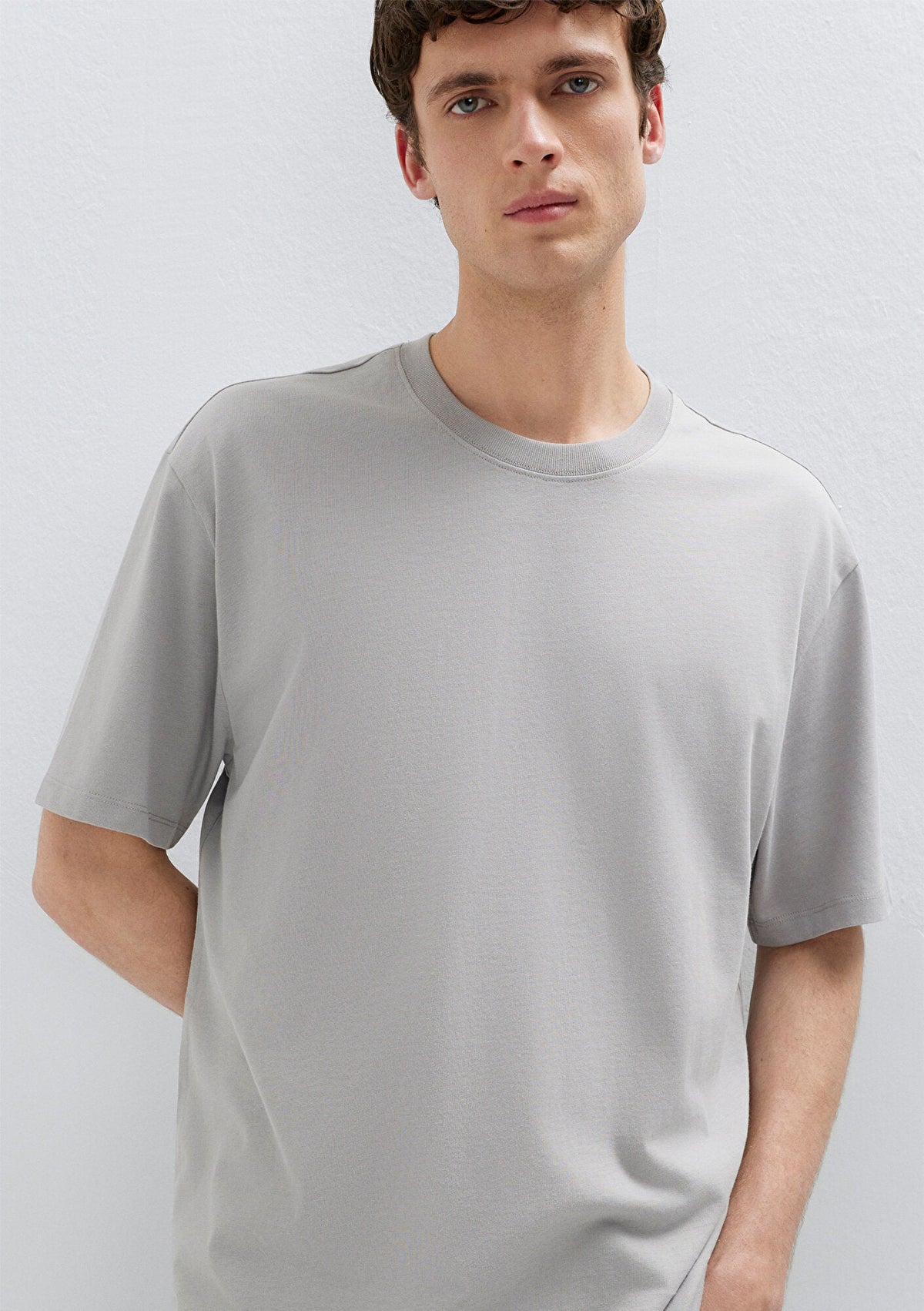 Grey Basic T-Shirt