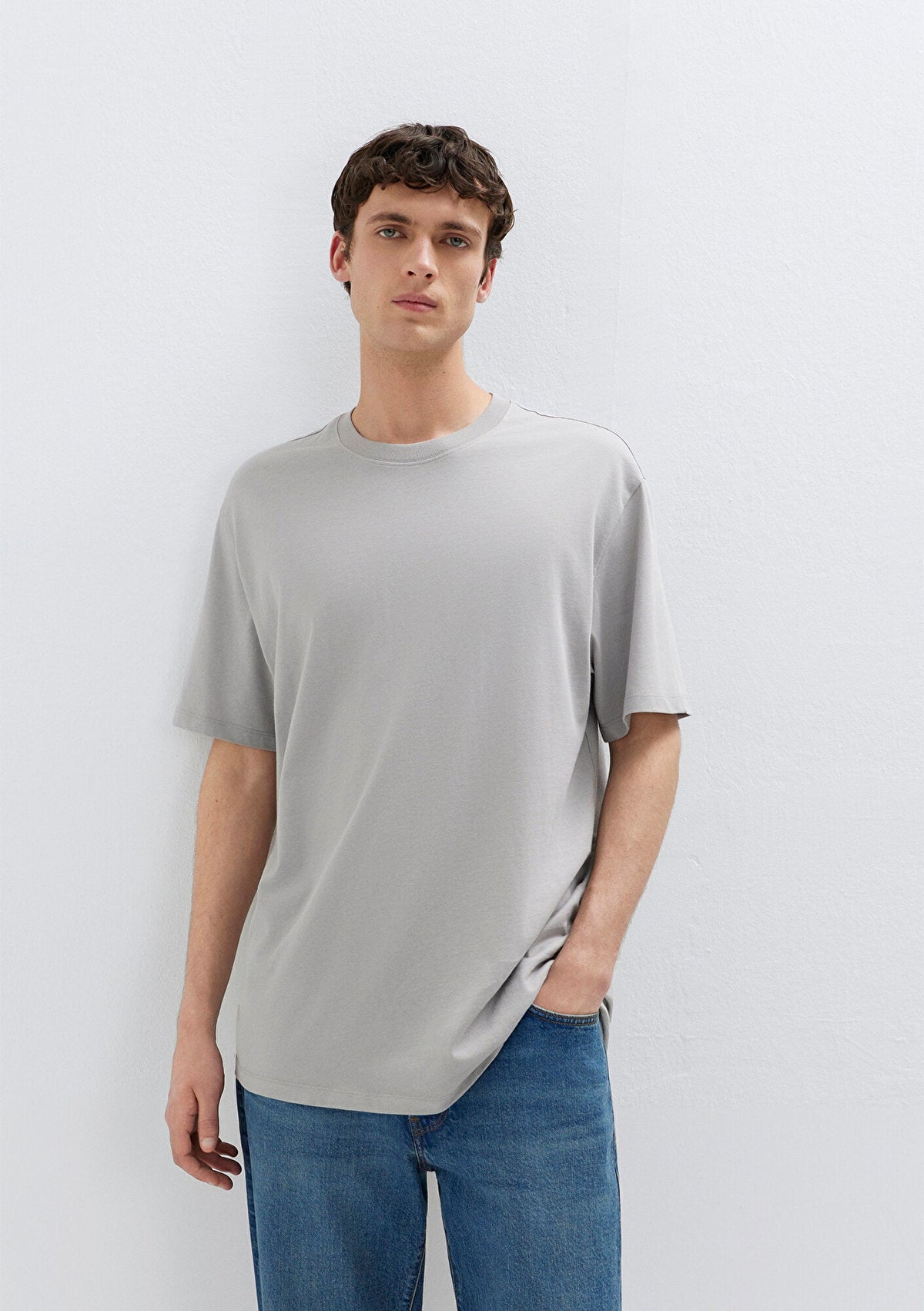Grey Basic T-Shirt