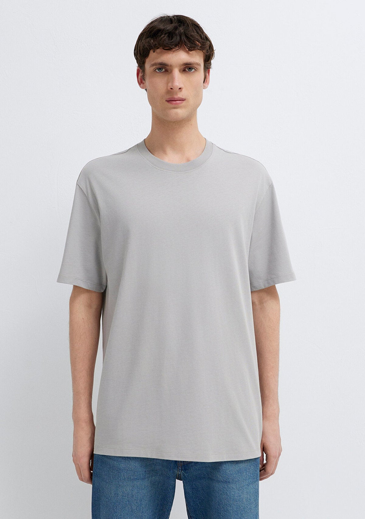 Grey Basic T-Shirt