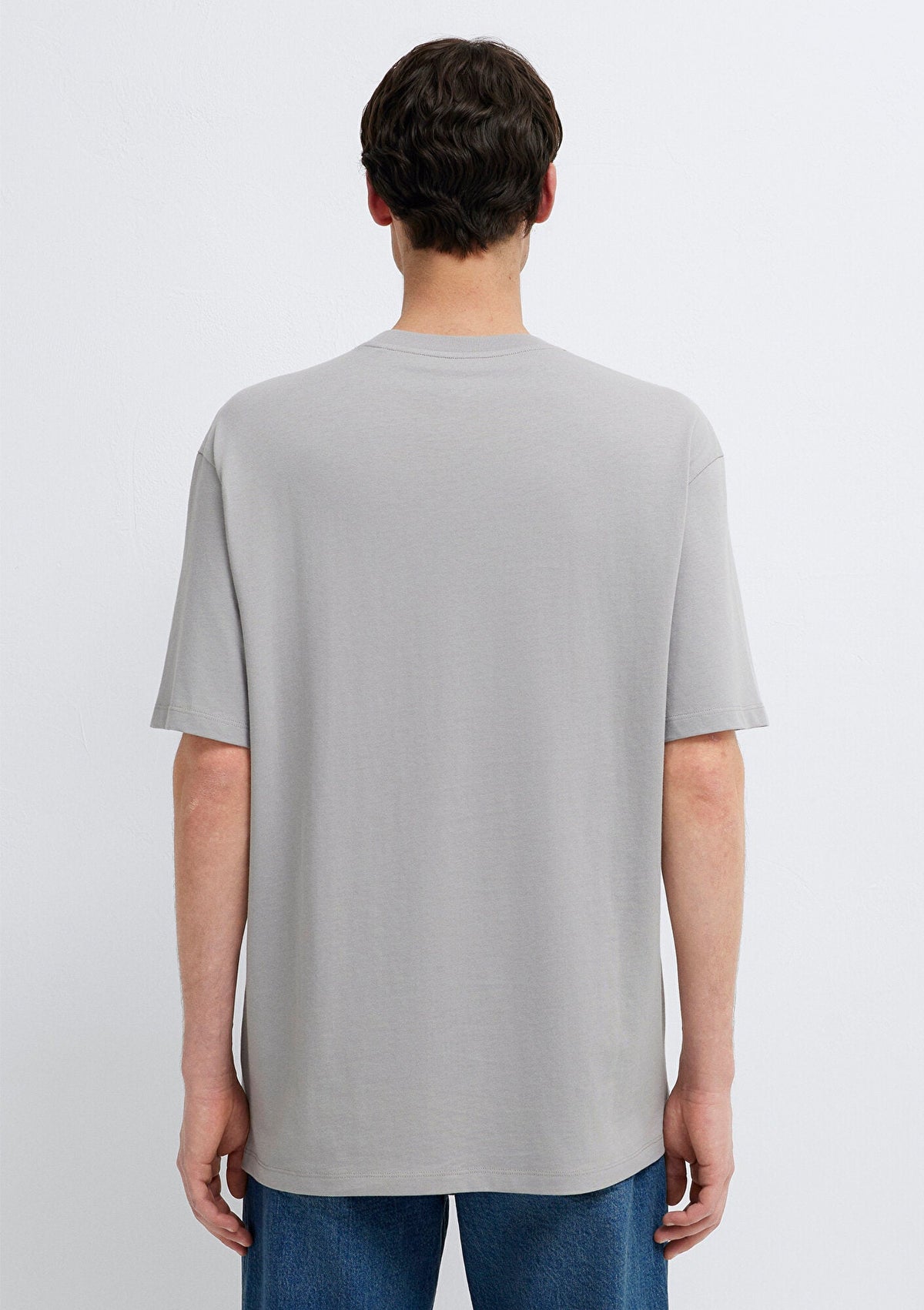 Grey Basic T-Shirt