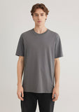 Crew Neck Grey Basic T-Shirt