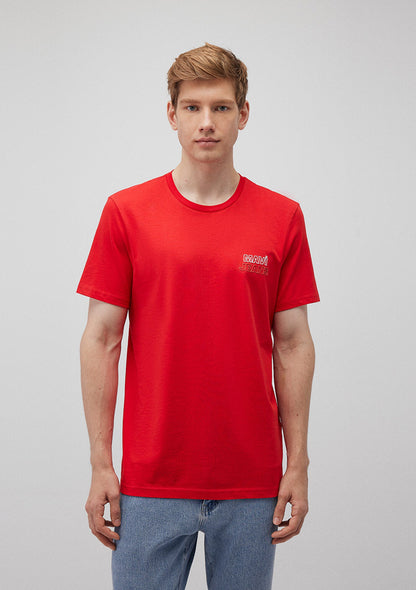 Mavi Jeans Printed Red T-Shirt