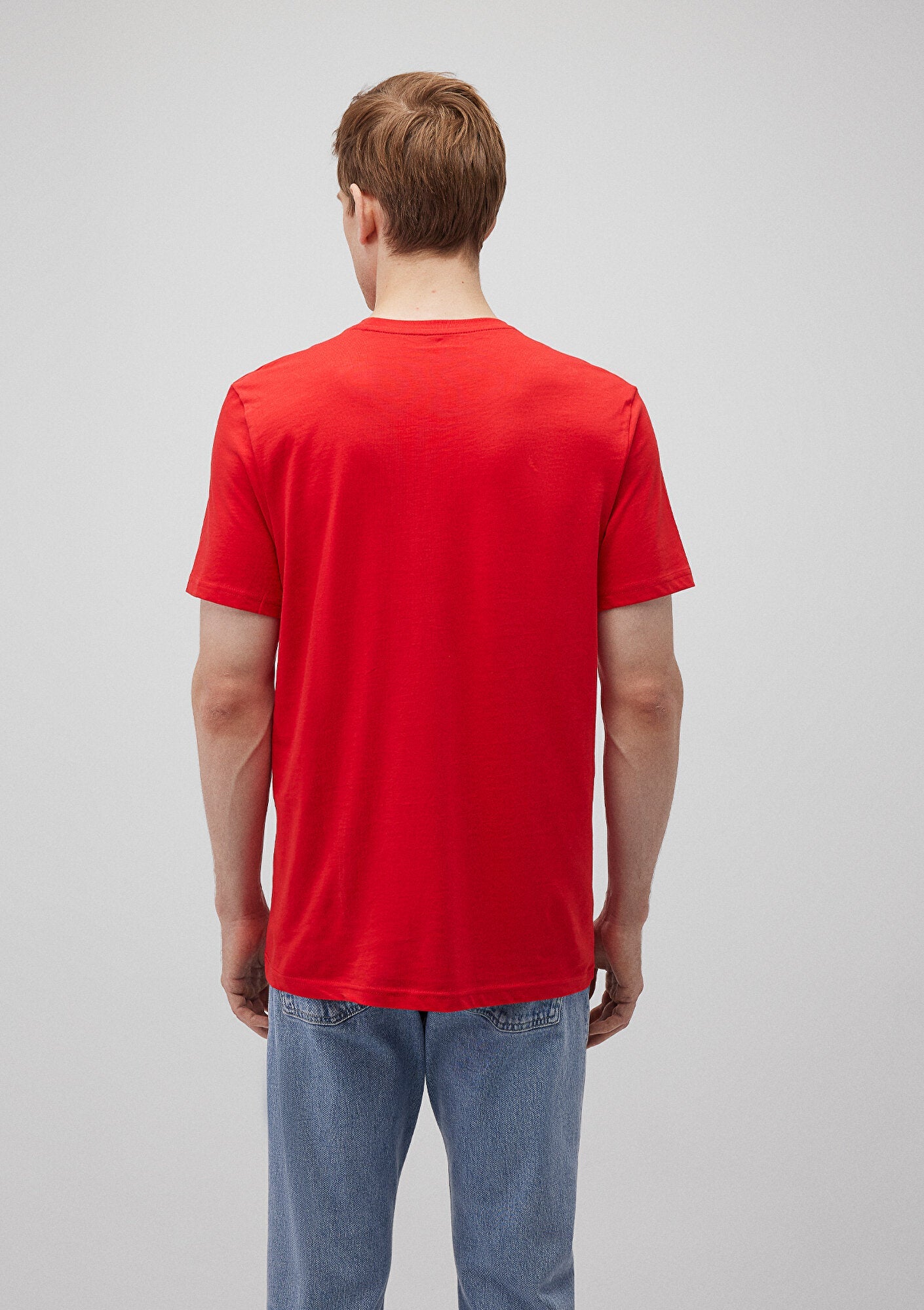 Mavi Jeans Printed Red T-Shirt