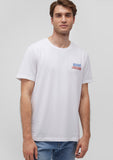 Mavi Jeans Printed White T-Shirt