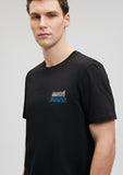 Mavi Jeans Printed Black T-Shirt