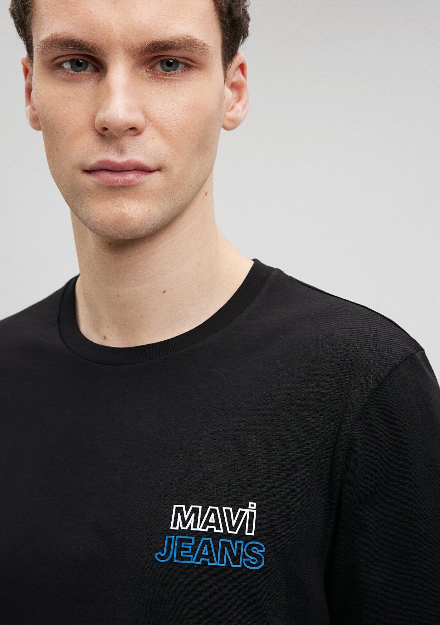 Mavi Jeans Printed Black T-Shirt