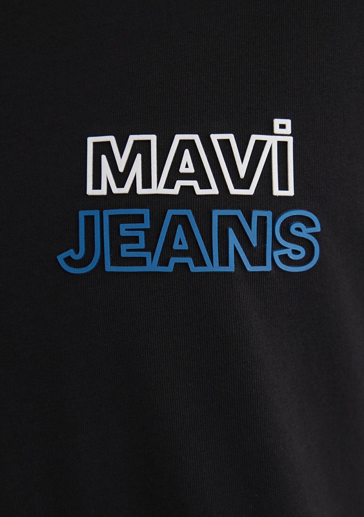 Mavi Jeans Printed Black T-Shirt