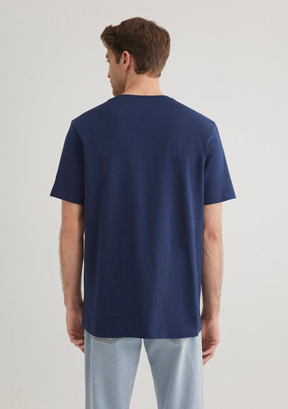 Mavi Logo Printed Navy T-Shirt