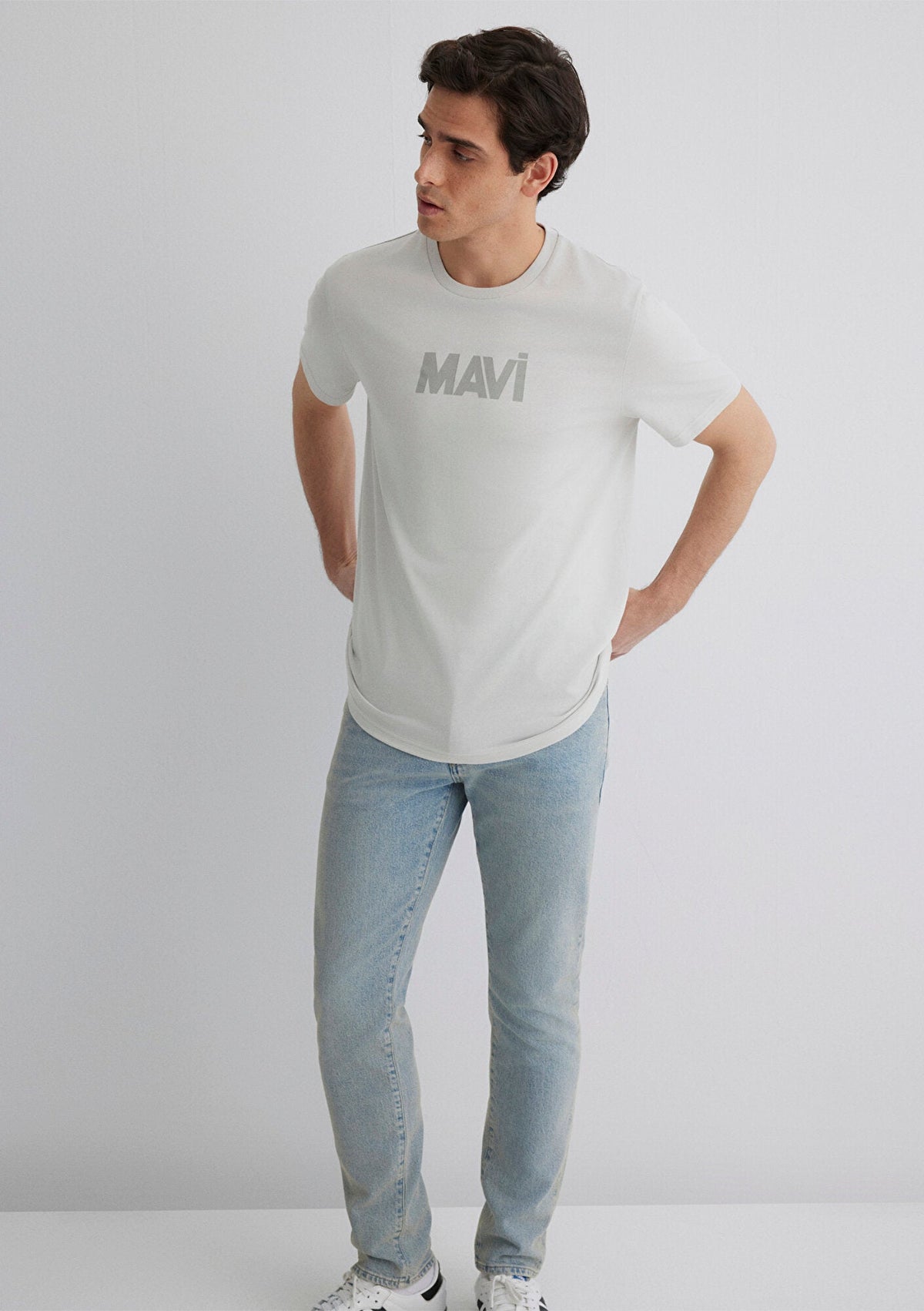 Printed Gray T-Shirt