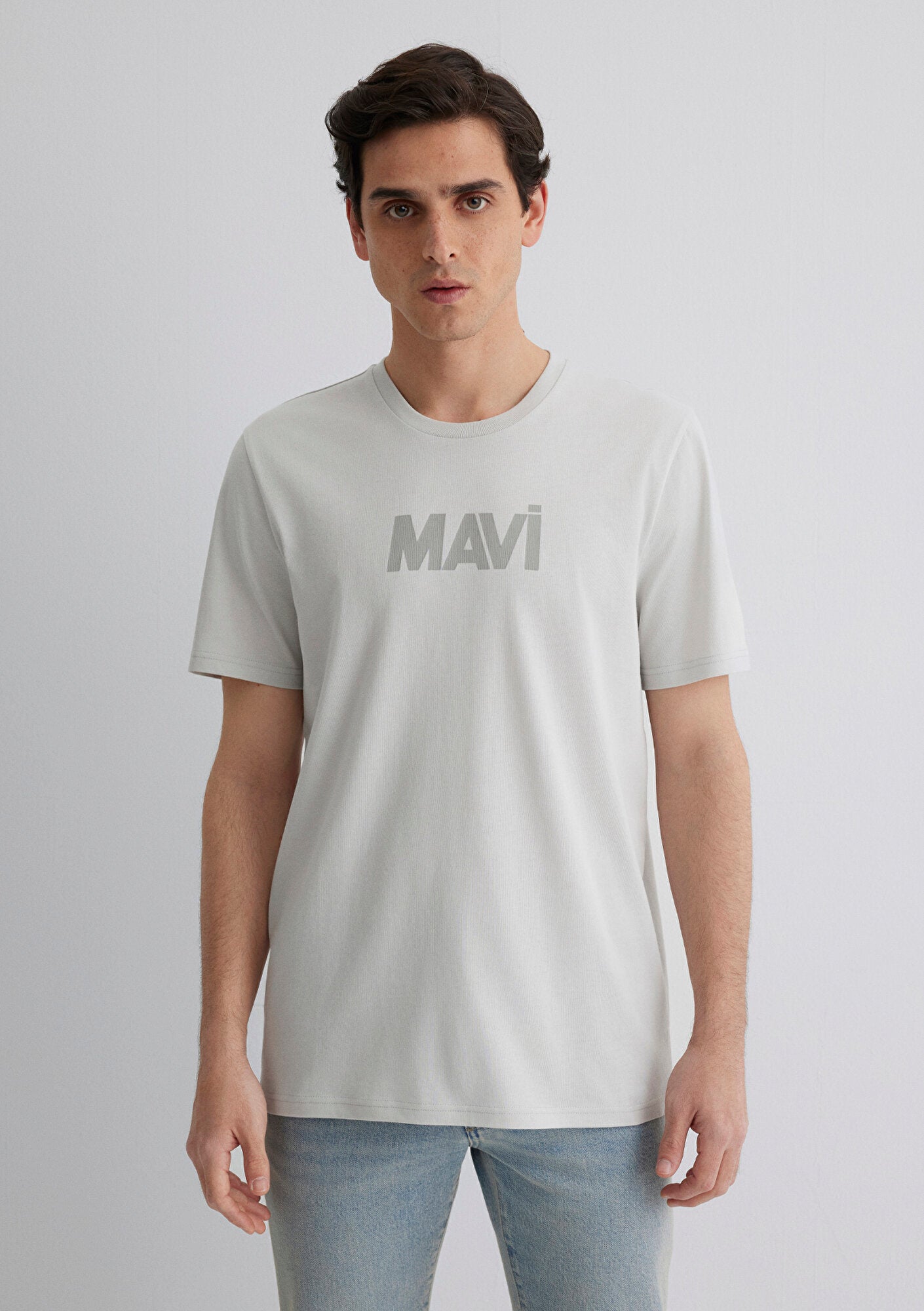 Printed Gray T-Shirt