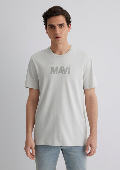 Printed Gray T-Shirt