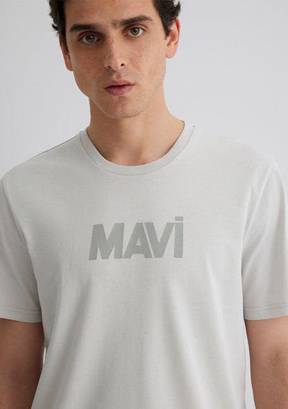 Printed Gray T-Shirt
