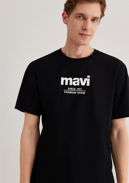 Since 1991 Printed Black T-Shirt