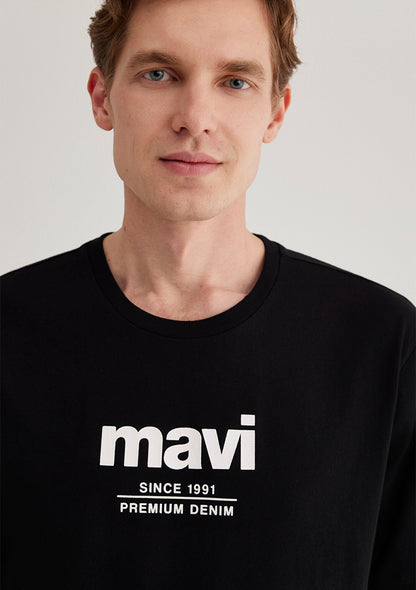 Since 1991 Printed Black T-Shirt