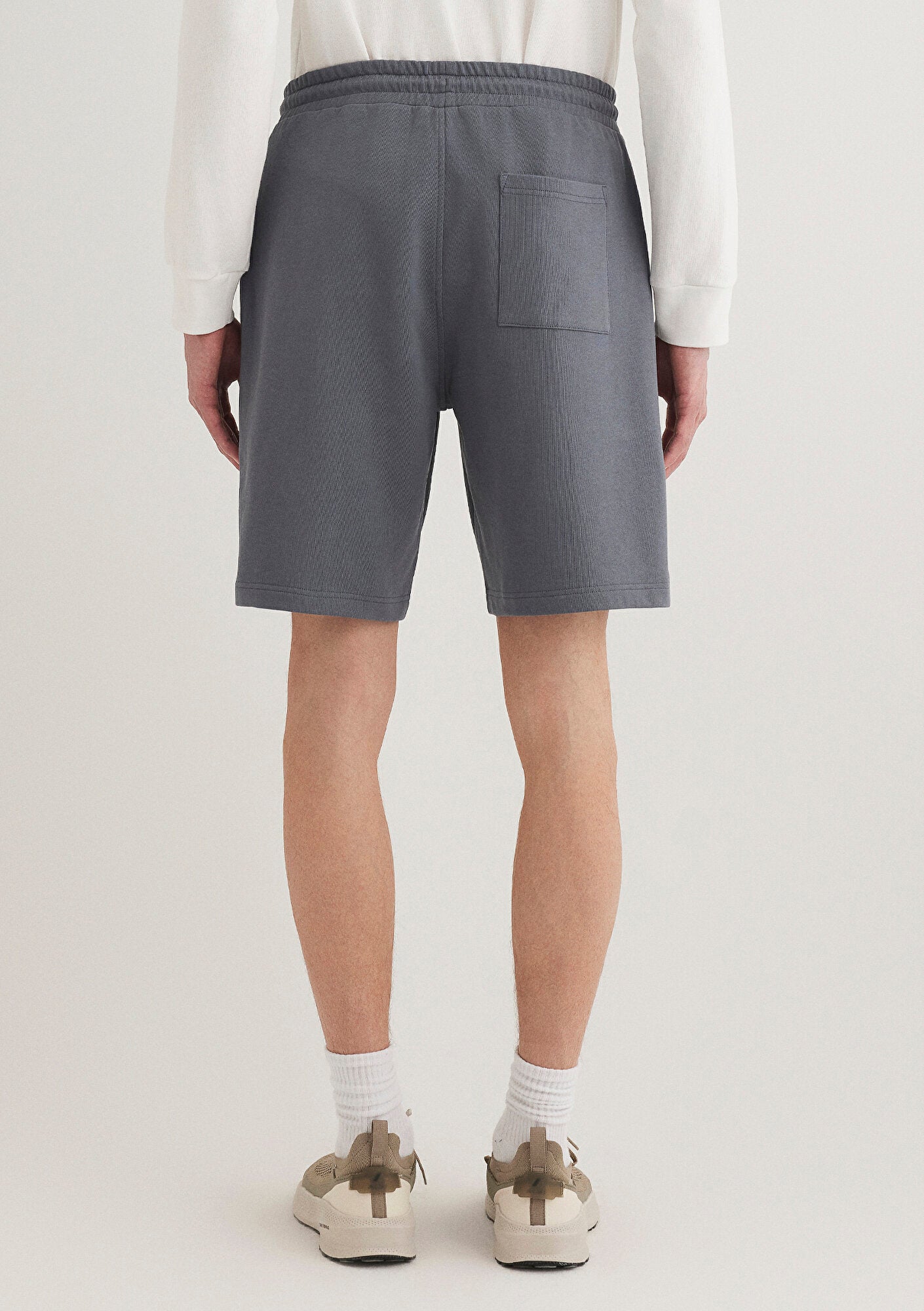 Dark Gray Basic Shorts