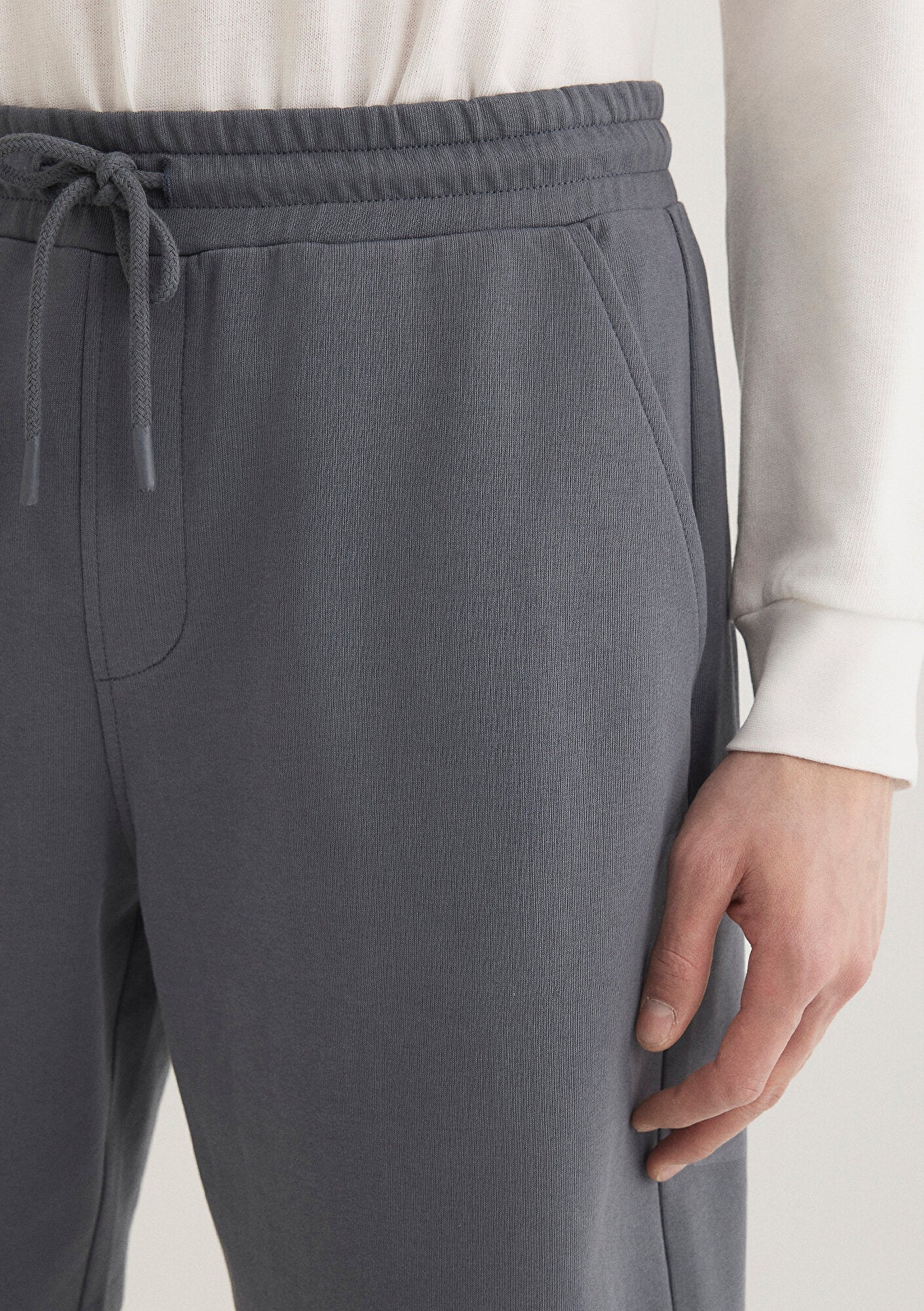 Dark Gray Basic Shorts