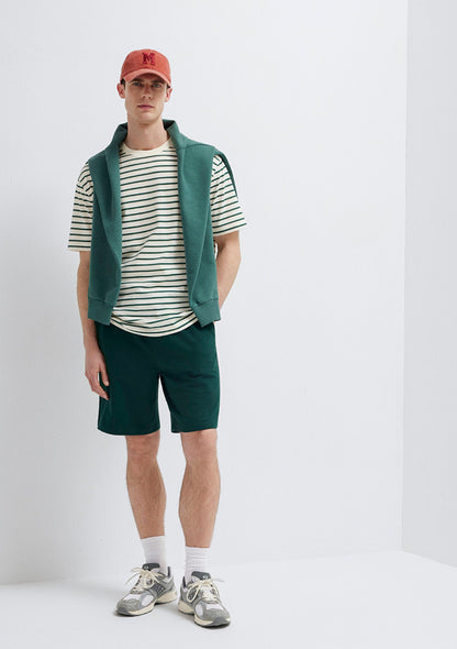 Green Basic Shorts
