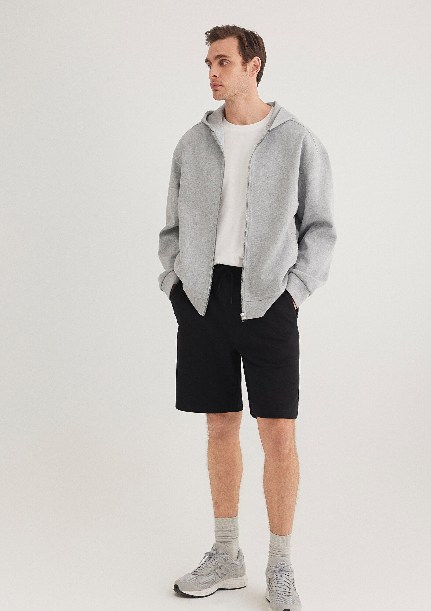 Black Basic Shorts
