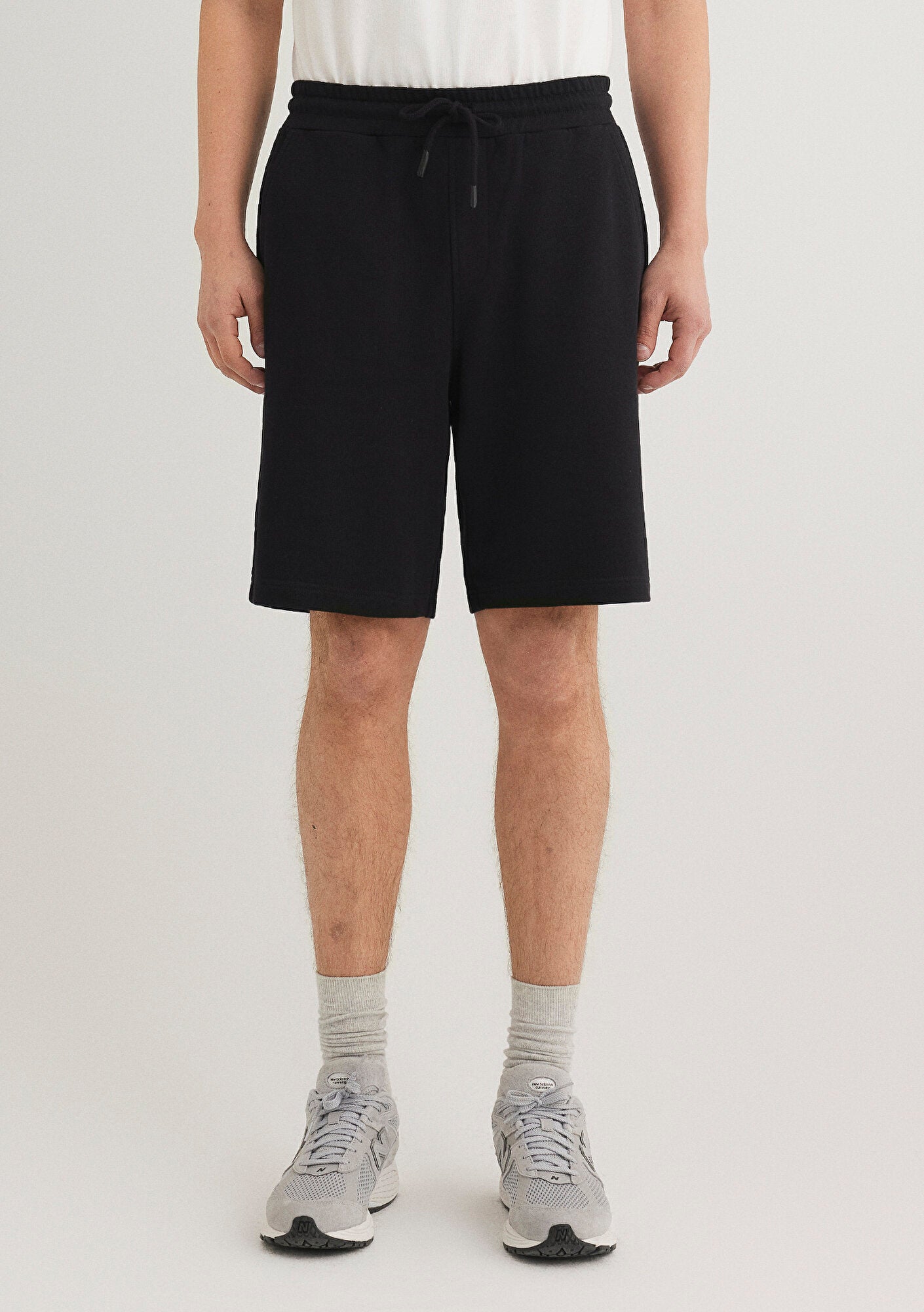 Black Basic Shorts