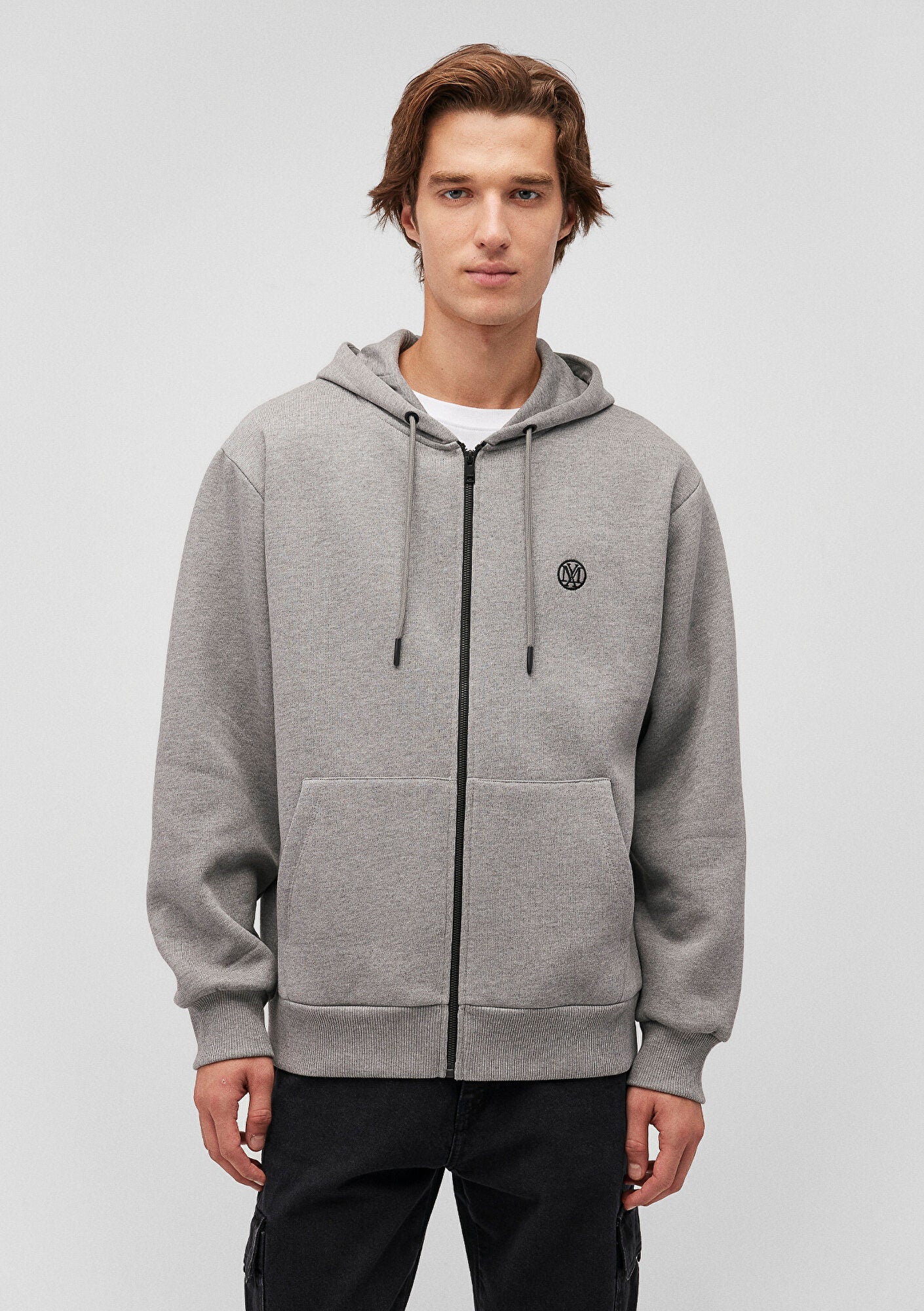 Zip Grey Sweatshirt