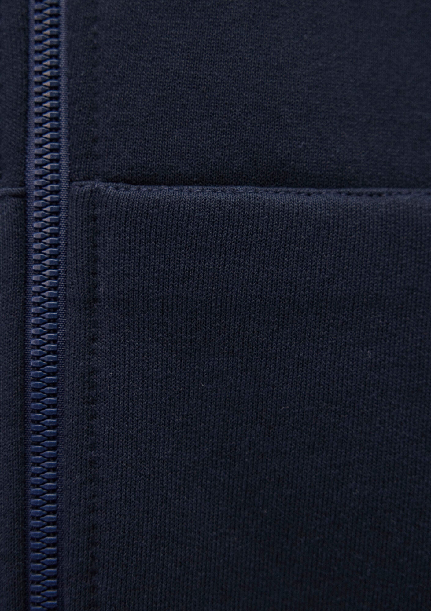 Zip Up Navy Sweatshirt