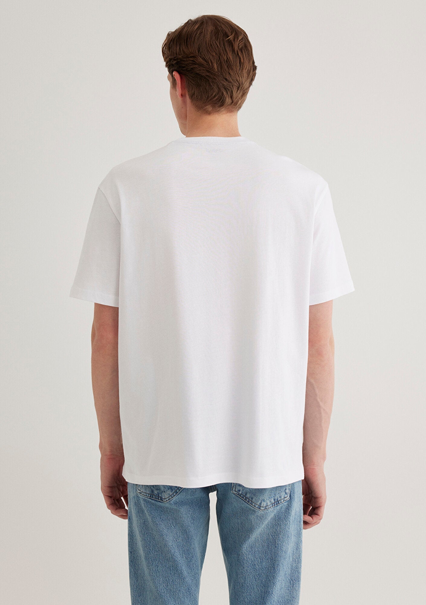 Mavi Logo Printed White T-Shirt