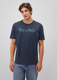 Rick and Morty Printed Grey T-Shirt