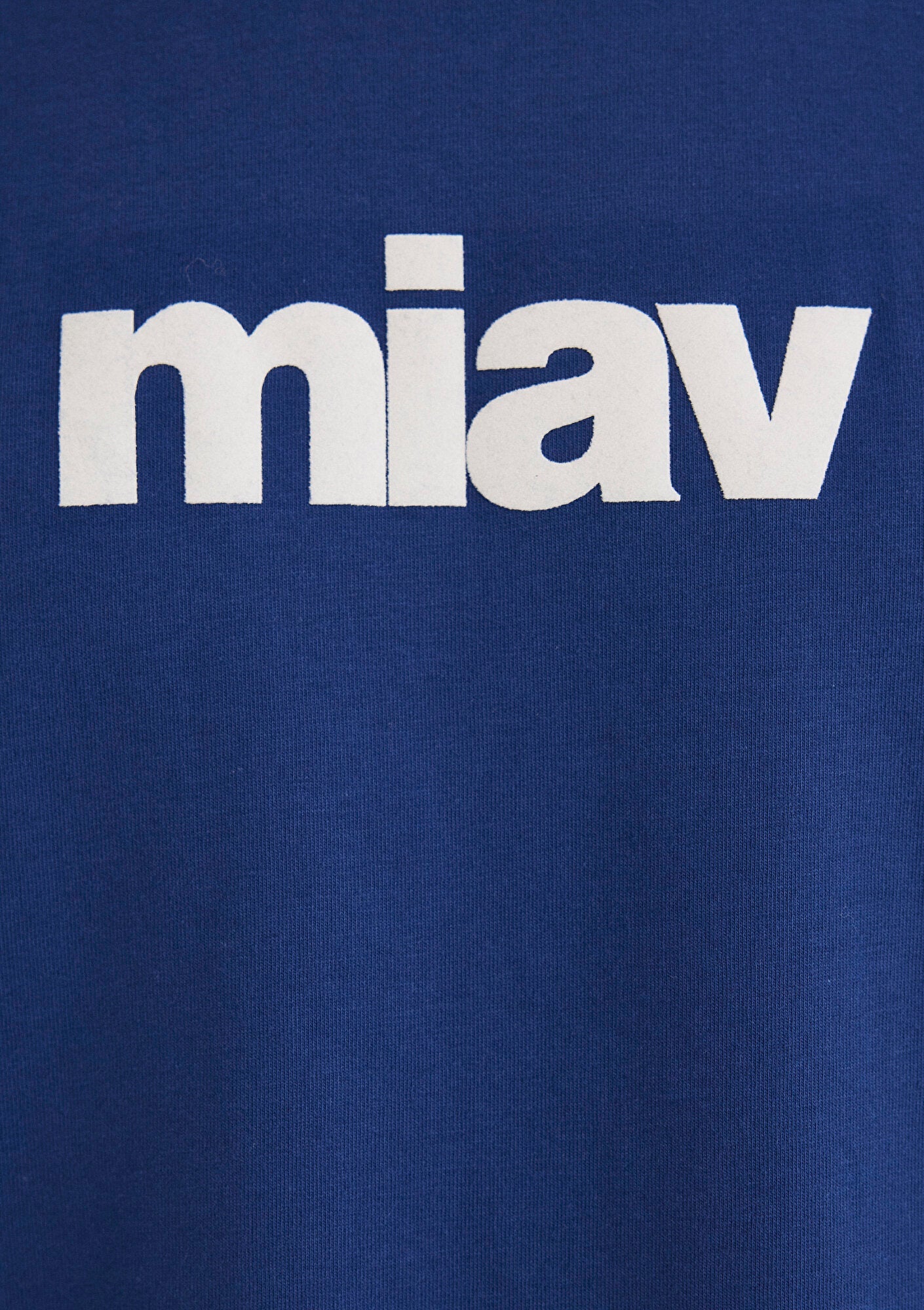 Miav Printed Navy T-Shirt