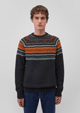 Wool Blend Jacquard Sweater