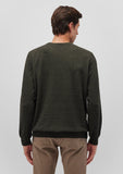 Crew Neck Green Sweater